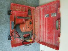 Hilti TE 80 SDS Hammer Drill / Breaker with Chisel 110v in Box - Tested / In Working Order
