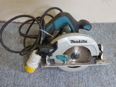 Makita HS6601 Circular Saw 110v - Tested / In Working Order
