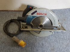 Bosch GKS 85 110v Circular Saw- Tested / In Working Order
