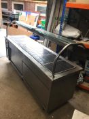 Stainless Steel 7 Bain Marie Counter