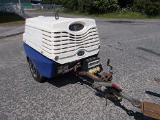 2010 Sullair 38G Kubota Engine 71 CFM Compressor 2 Tool & Generator