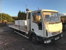 IVECO TECTOR FLAT BED 7.5 TON