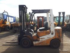 TCM Diesel Forklift Isuzu Engine Duplex Mast Clear View