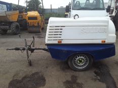 Sullair Compressor 85 CFM Kubota Engine