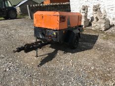 Ingersoll Rand Compressor 110CFM Fast Tow 2 Tool 110V Generator