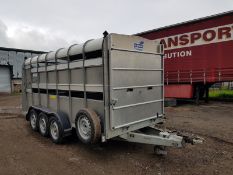 Ifor Williams Tri Axle Cattle Sheep Trailer