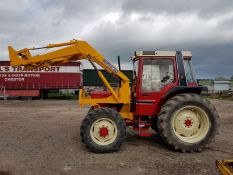 Case International 885 xl 4wd Loader Tractor