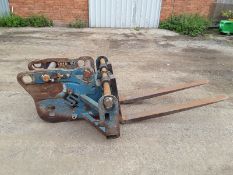 EXCAVATOR PALLET FORKS DIGGER