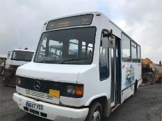 MERCEDES 709D 25 SEATER MINI BUS
