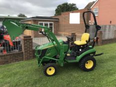 John Deere 1026R 4 Wheel Drive Compact Tractor