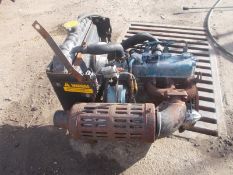 Kubota D600 Diesel 3 Cylinder Electric Start Engine