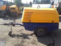 Sullair Compressor 85 CFM Kubota Engine