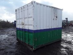 10FT x 8FT STEEL STORAGE SHIPPING CONTAINER