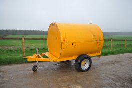 2140 LITRE WESTERN DIESEL HIGHWAY BOWSER / PORTABLE FUEL TANK
