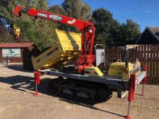 YANMAR C30 R TRACKED DUMPER WITH HIAB