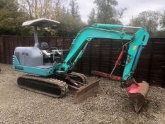 JCB Sumitomo SH30 3 Ton Mini Digger Excavator Log Grab
