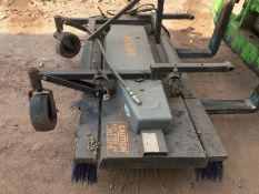 Brush for mower for greens