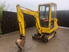 JCB 801.4 Ton Mini Digger Excavator 2 Buckets