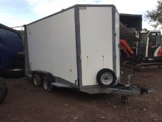 Ifor Williams bv126g box trailer