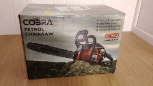 Brand New Cobra CS420-16 Chainsaw C/W