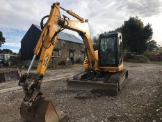 JCB 8080 Digger Quick Hitch, 2005