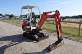 KUBOTA KX41-3V 1.7t Mini Excavator / Digger EXPANDABLE TRACKS