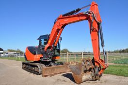 KUBOTA KX080-4 8t Midi Excavator / Digger