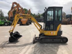 2011 Komatsu PC26MR-3 Excavator Digger Quick Hitch 3 Buckets