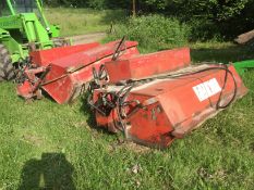 2 pallet fork telehandler hydraulic rotary brush