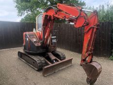 Hitachi IHI 18-28UX2 2.8 Ton Mini Digger Excavator Rubber Tracks