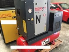 Air compressor Screw compressor 17cfm 10bar Dry Air on air receiver