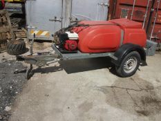 2006 Western 500 Litre 110 Gallon Compact Bowser Pressure Washer 100 Bar