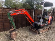 KUBOTA KX36 1.5 Ton Mini Digger