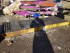 Double Oil Drum Drip Tray NO RESERVE