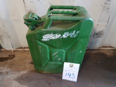20 Litre Jerry Can NO RESERVE