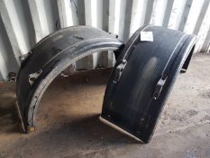Single Wheel Mud Guards x 2 for HGV NO RESERVE