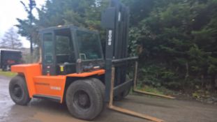Boss 10 Tonne Diesel forklift 6ft forks