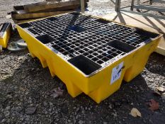 Single Oil Drum Drip Tray NO RESERVE