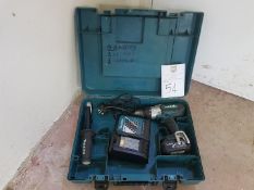 Makita 18v Battery Drill in Box - Tested / In working order