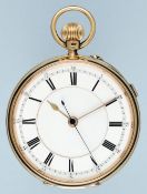 Gold English Centre Seconds Chronograph
