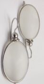Designer 18ct Gold Moonstone Earrings