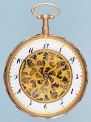 Triple Gong Quarter Repeating Verge Pocket Watch