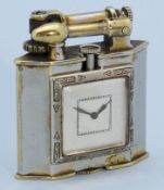 Cigarette Lighter Watch Combination