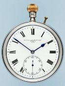 Silver Freesprung English Deck Watch