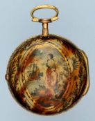 Underpainted Horn English Pair Case