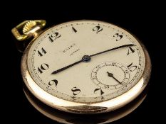 1933 Fine 9 Carat Gold 17 Jewels Rolex Pocket Watch by Asprey