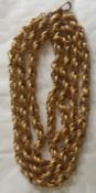Georgian Pinchbeck Chain Antique Necklace