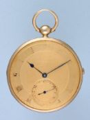 Rare Gold Quarter Repeating Duplex by Arnold and Dent