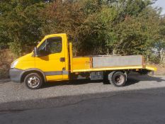 2008 Iveco Daily 35C12 Beaver Tail Pick uUp Flat Bed Ramps Winch