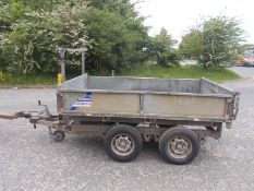 Ifor Williams TT85G Tipping Trailer Tipper Bed Flat LED Lights New Brakes 8x5 ft